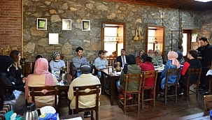 Yıldırımlı gençler Güntekin'i konuştu 