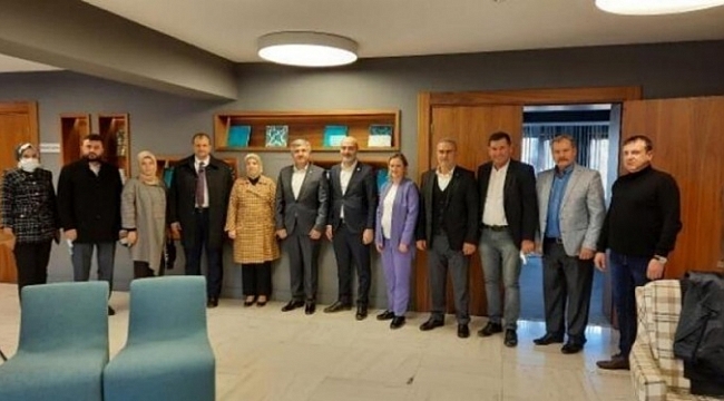 AK Parti Milletvekillerinden İznik TSO'ya ziyare