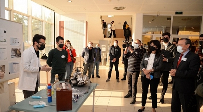 Atıkları sanat eserine dönüştürdüler