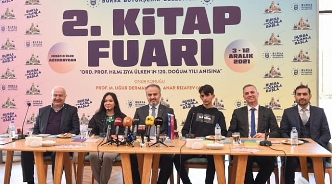 Bursa'da kitap şöleni başlıyor