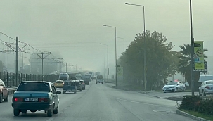 Bursa güne sisle uyandı