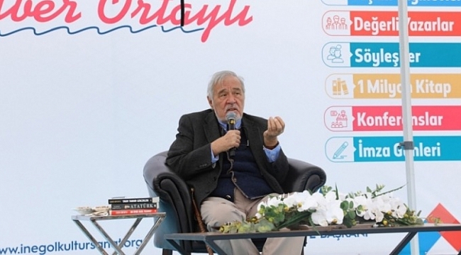 İlber Ortaylı İnegöllülerle buluştu
