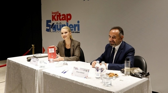 İnegöl kitap günlerinin finalini Pelin Çift yaptı