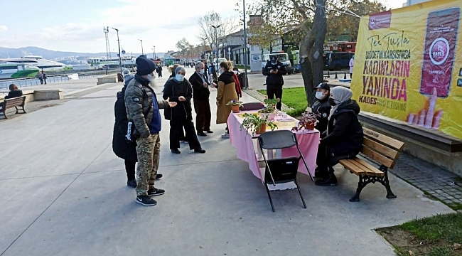 Mudanya'da KADES kadınların yanında!
