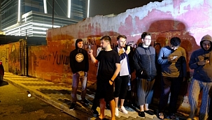 Öğrenci yurdunda yangın paniği