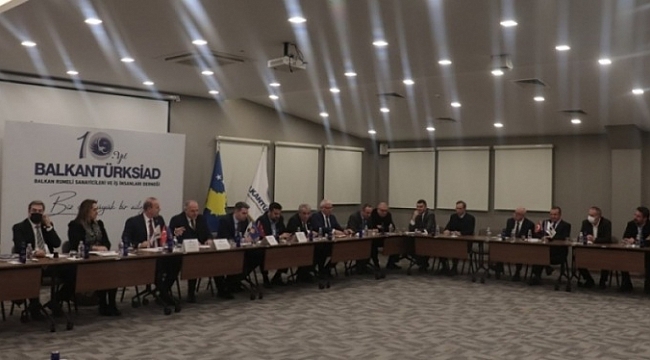 BALKANTÜRKSİAD, Bursa'da Kosova heyetini ağırladı