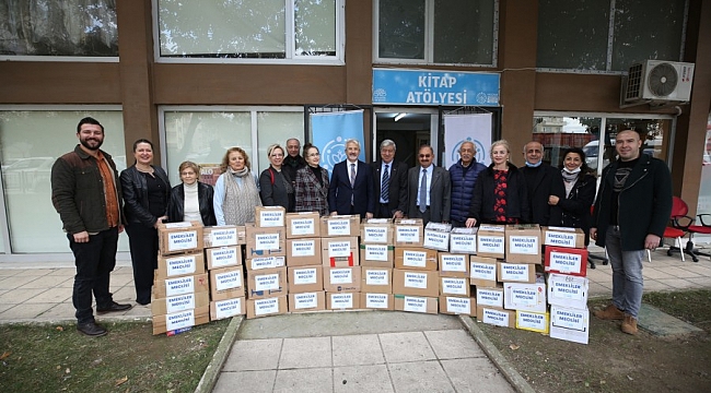 Başkan Erdem'den Emekliler Meclisi Kitap Atölyesi'ne ziyaret