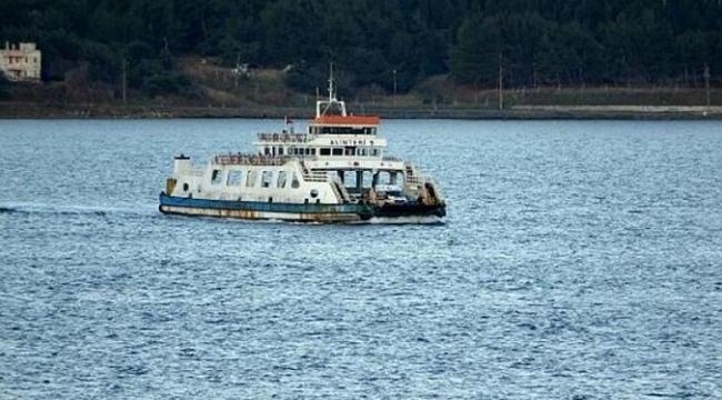 Bozcaada ve Gökçeada'ya feribot seferleri iptal