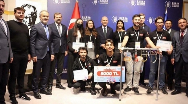 BTÜ Mattmech Takımı, en iyi girişimci ödülü aldı