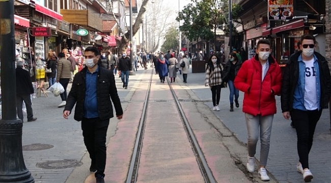Bursa'da haftalık vaka sayısı belli oldu