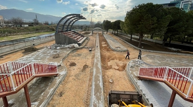 Bursa'da Trafik Eğitim Parkı'nda sona doğru
