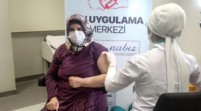 Bursa'da Turkovac aşısı uygulaması başladı