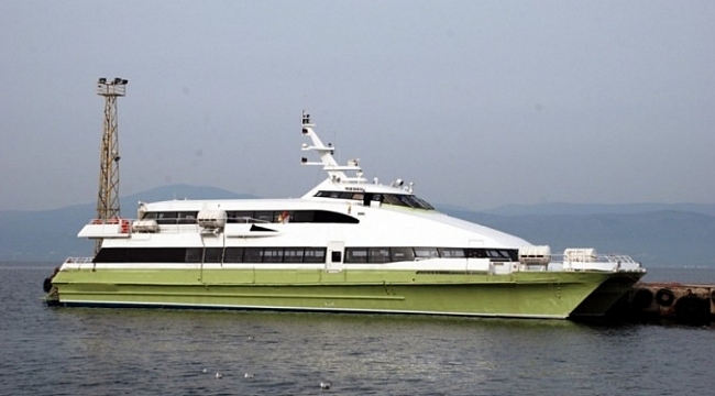 Bursa-İstanbul deniz otobüsü seferleri iptal!