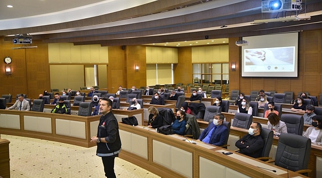 Büyükşehir'de uyuşturucu ile mücadele eğitimi