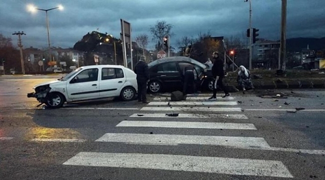 Çorum'da trafik kazası