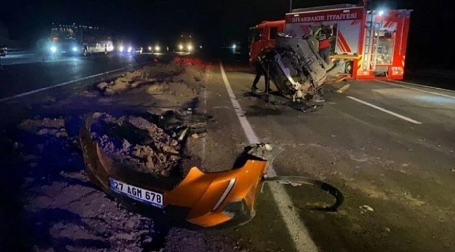 Diyarbakır'da feci kaza can aldı