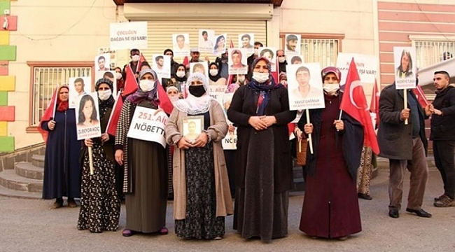 Diyarbakır'daki evlat nöbetinde aile sayısı 251 oldu
