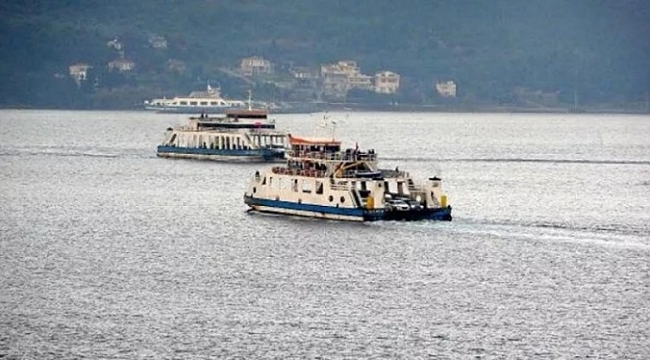 Feribot seferlerine hava engeli!