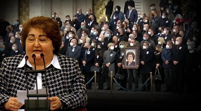 Güldal Akşit için Meclis'te tören
