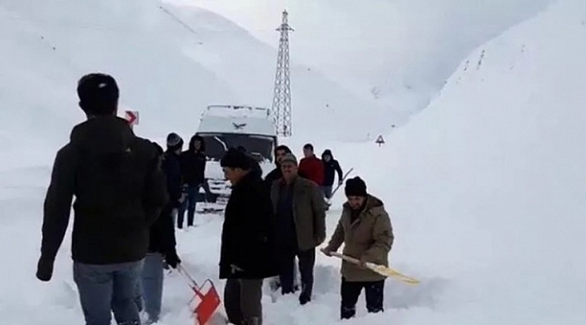 Hakkari'de çığ kabusu!
