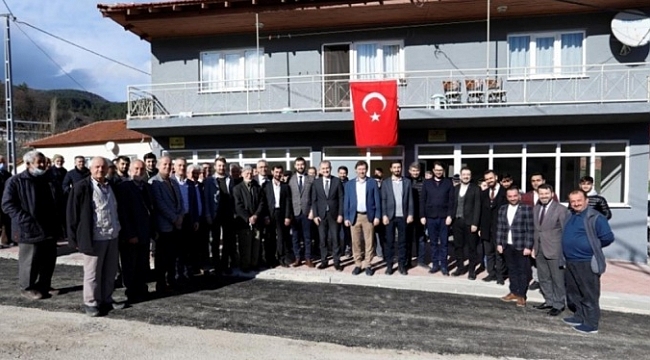 İnegöl'de yenilenen mahalle konağı hizmete girdi
