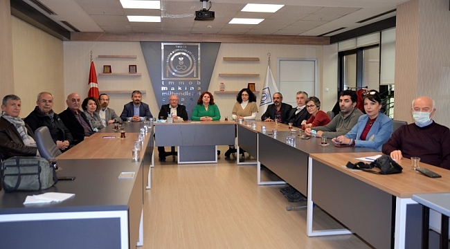 KESK'ten TMMOB Bursa İKK'ya ziyaret