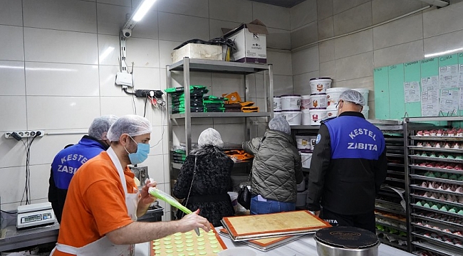 Kestel'de yılbaşı öncesi hijyen ve fiyat denetimi