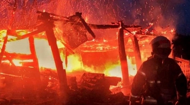 Mustafakemalpaşa'da korkutan yangın