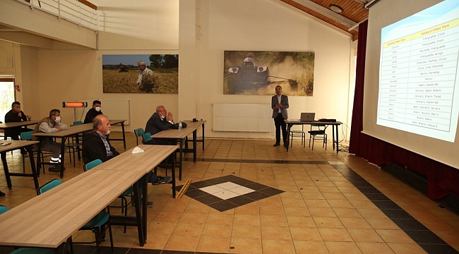 Nilüfer Çiftçi Evi'nde ceviz yetiştiriciliği eğitimi