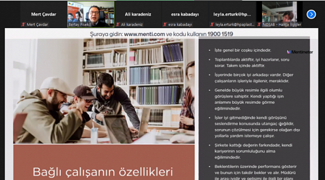 NOSAB'dan üyelerine