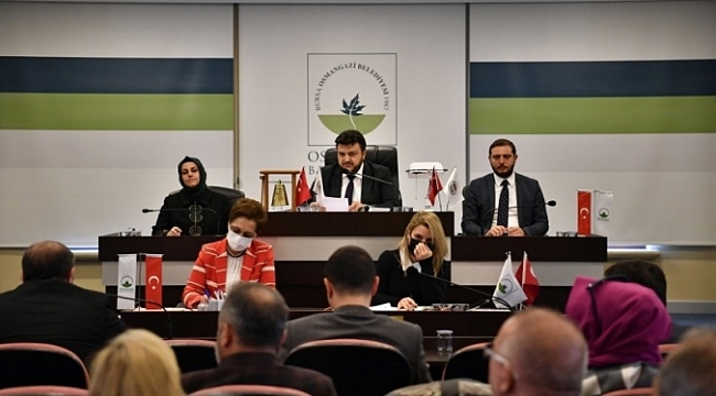Osmangazi'de yılın son meclisi toplandı