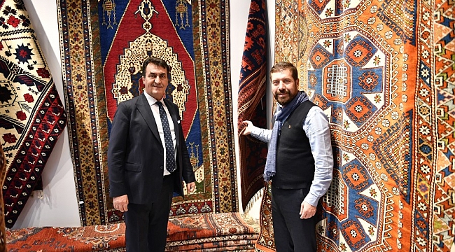 Yağcıbedir halıları Osmangazi'de sergileniyor