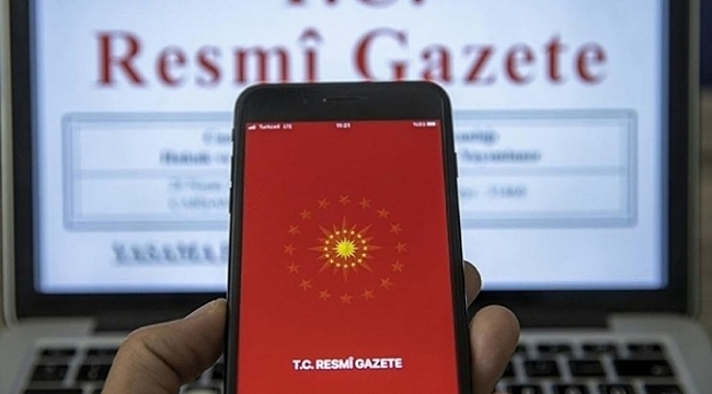 Yeni atamalar Resmi Gazete'de!