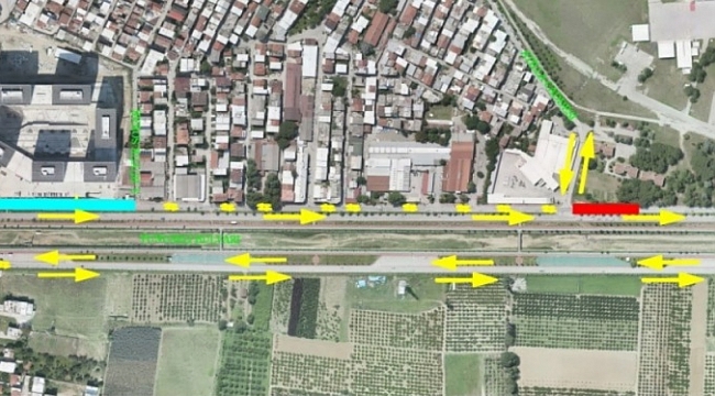 Yunuseli Bulvarı'nda trafik düzenlemesi