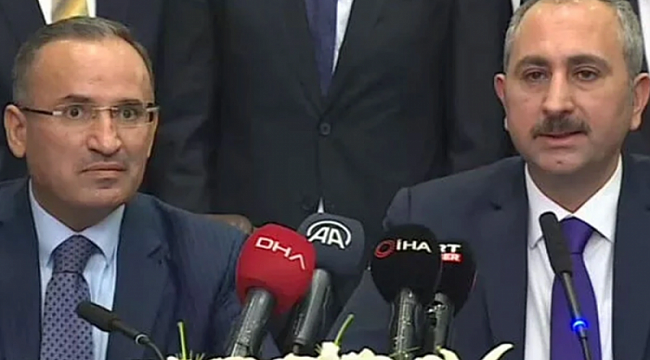 Adalet Bakanlığı'nda devir teslimv