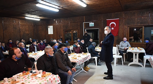 Başkan Aktaş yeni yılı anlamlı ziyaretlerle karşıladı