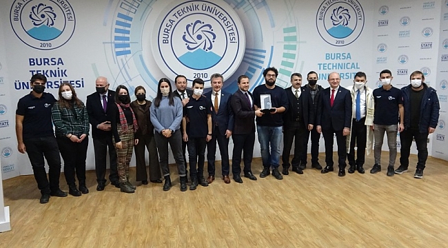 BTÜ öğrencileri ödüllendirildi