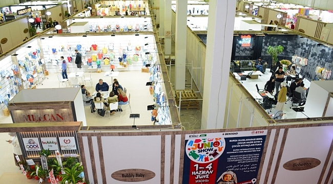 Bursa'da Junioshow Fuarı'na ziyaretçi akını
