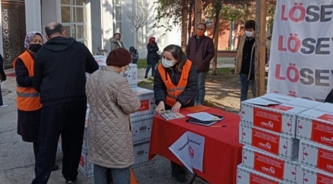Bursa'da kanserle mücadelede LÖSEV hep sahada