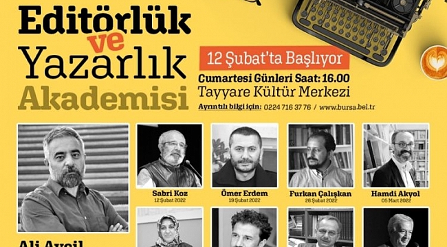 Büyükşehir'den editörlük ve yazarlık akademisi