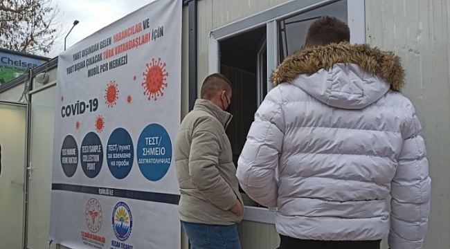 Edirne'de 'Mobil PCR' birimi kuruldu