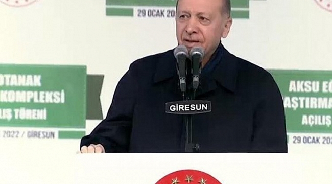 Erdoğan: Laf değiş iş üretiriz iş