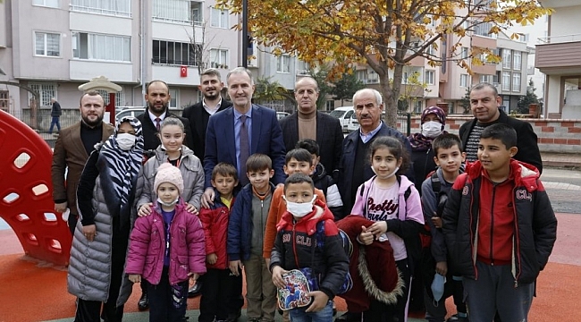 İnegöl'de artık parklar daha güvenli