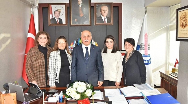 Kadın Girişimcilerden Başkan Aydın'a ziyaret
