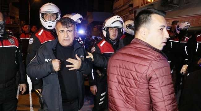 Kadına şiddeti önleyen polis yaralandı