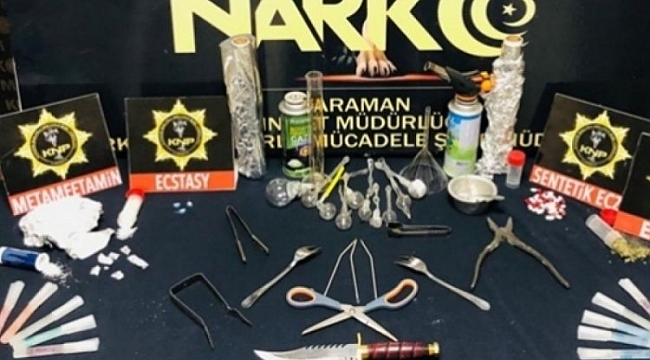 Karaman'da zehir tacirlerine operasyon