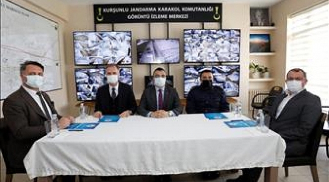 Kurşunlu'da mobese devreye girdi