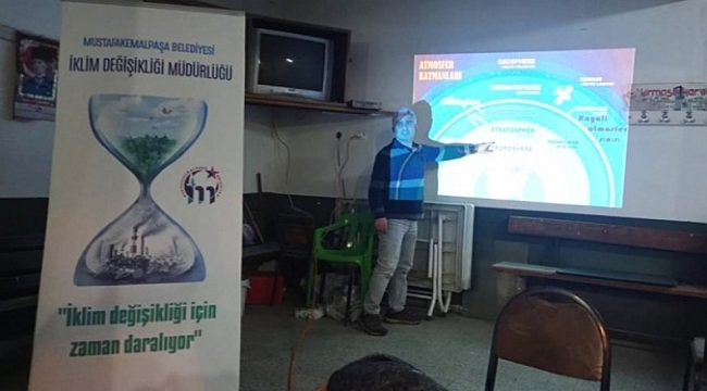 Mustafakemalpaşa'da iklim değişikliğiyle mücadele