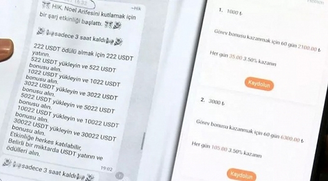 Online saadet zinciri iddiasıyla büyük vurgun!