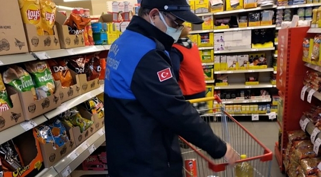 Osmangazi'de kasa ve raf fiyatı denetimi